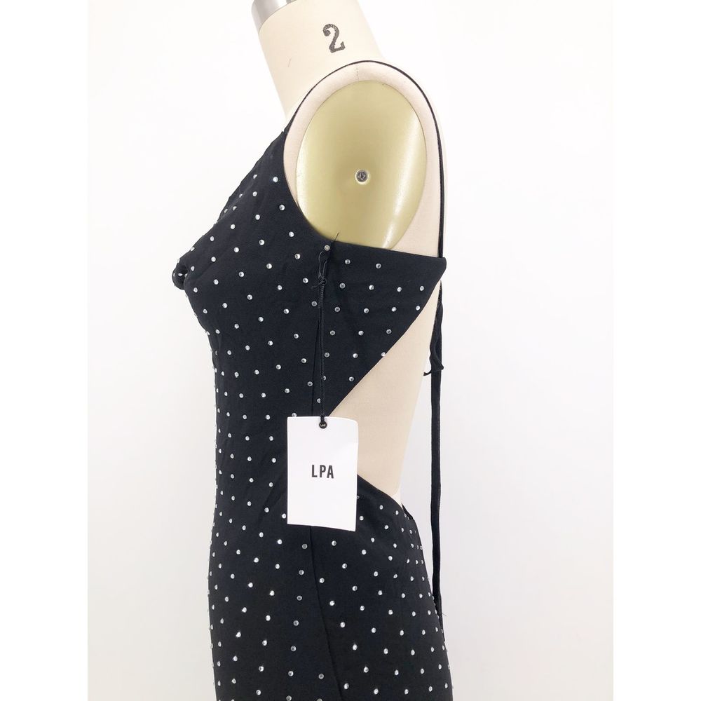 LPA x Revolve Dress Lorella Slip Crystal Midi - Picture 5 of 8